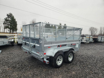 New 2024 K-Trail RS610 GALVANIZED Dump Trailer