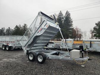 New 2024 K-Trail RS610 GALVANIZED Dump Trailer
