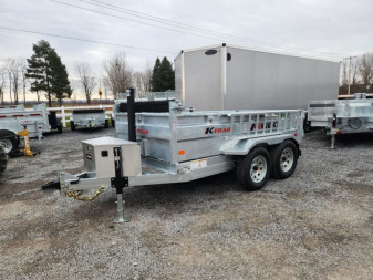 New 2024 K-Trail SS510 GALVANIZED Dump Trailer