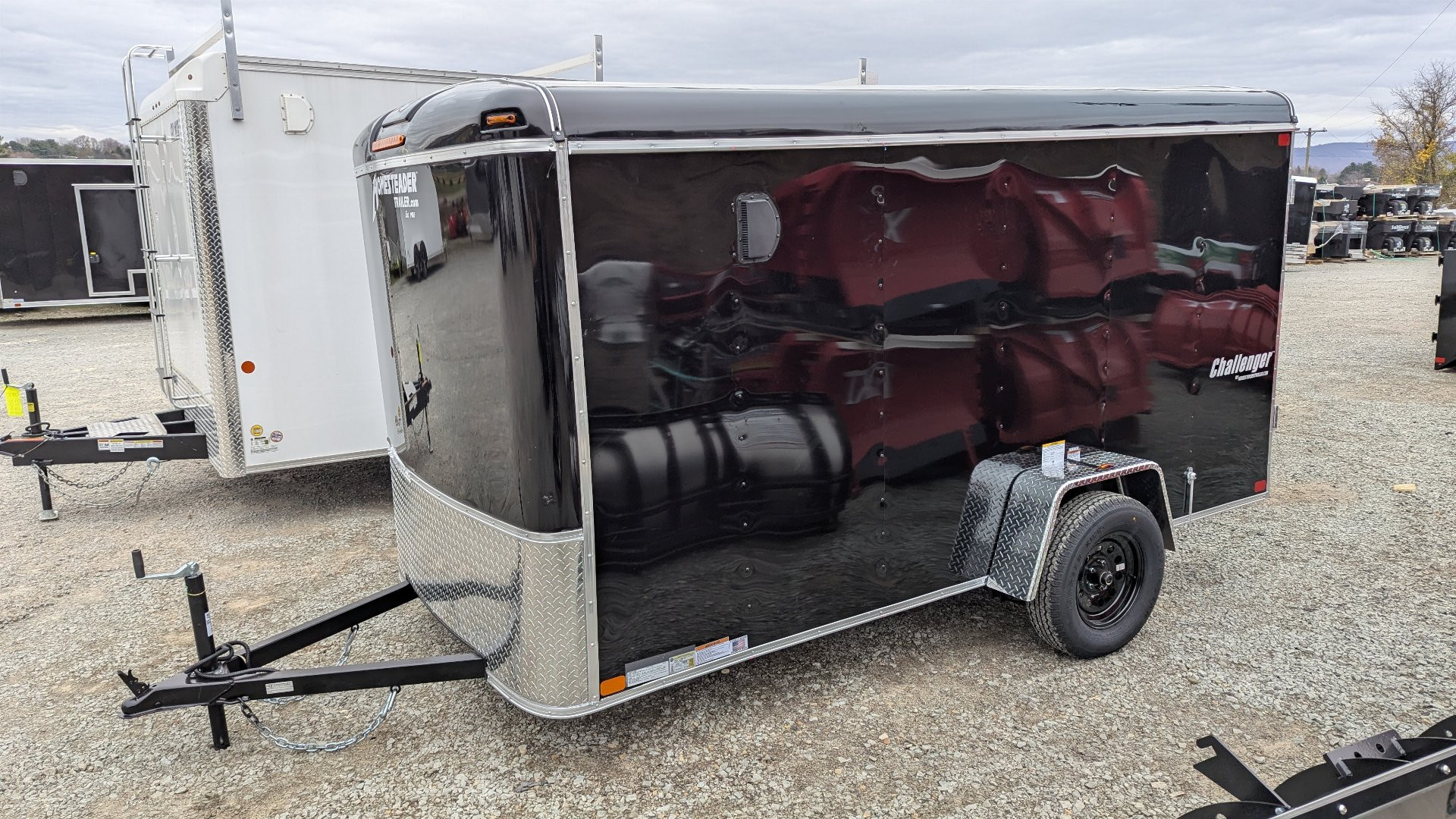 New 2026 Homesteader 6x12 Challenger Cargo Trailer w/ Barn Doors