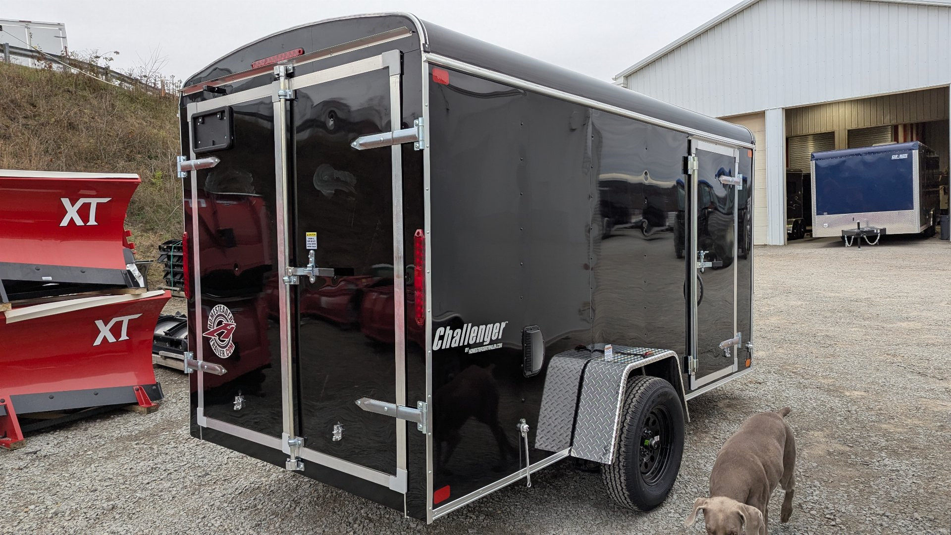 New 2026 Homesteader 6x12 Challenger Cargo Trailer w/ Barn Doors