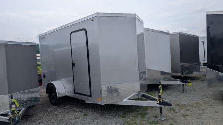 New 2026 LEGEND 6x12 + 1' V Thunder V-Nose Cargo Trailer w/ Ramp