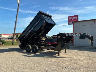 2026 PJ 83"x14' GN Tandem Axle Low Pro High Side Dump w/ 48" Sides - DM