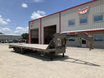 2025 Diamond C 102"x25' Engineered Beam FMAX212 w/ Max Ramps