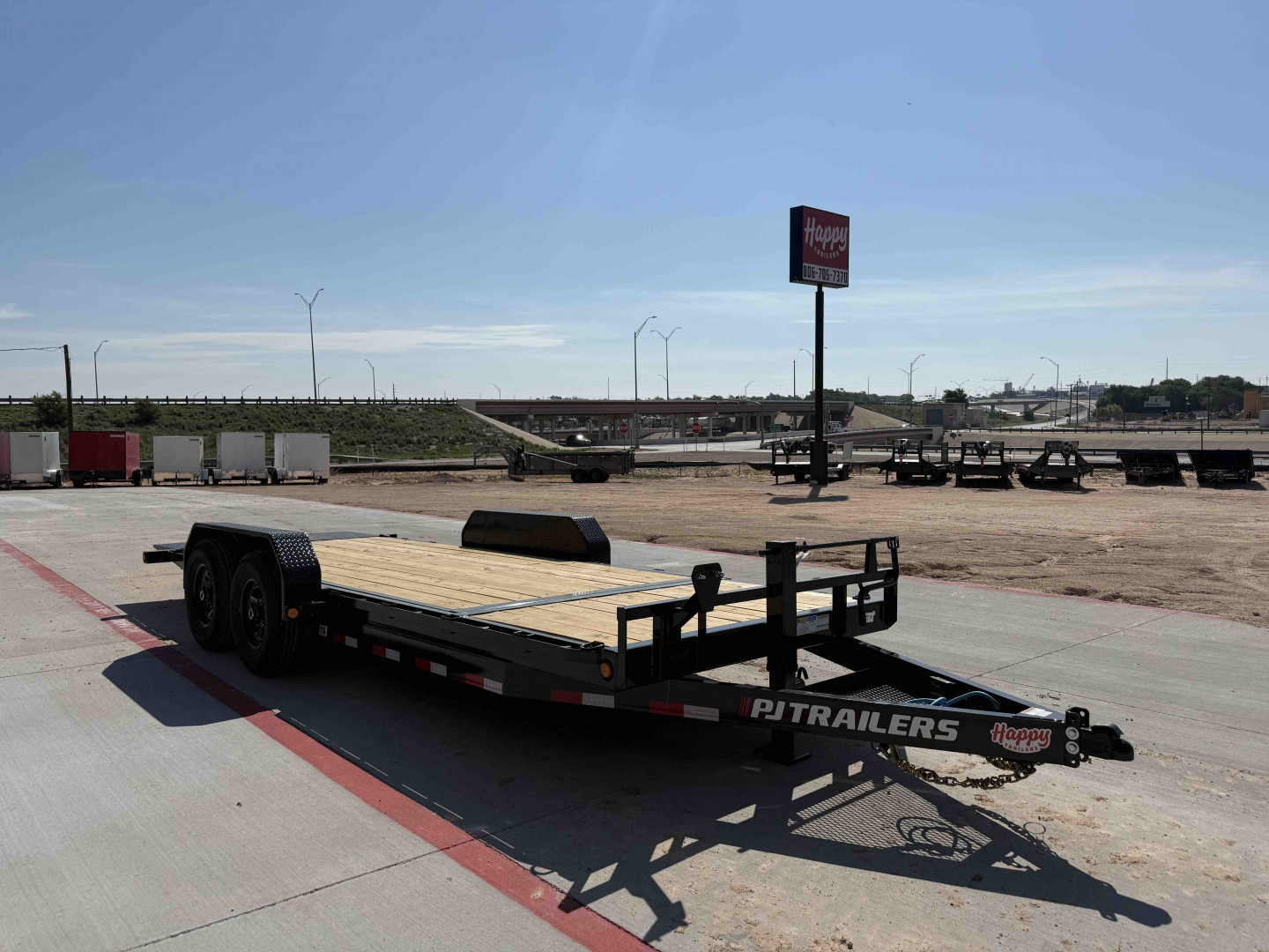 New 2026 PJ 83"x20' Equipment Tilt Trailer – T6
