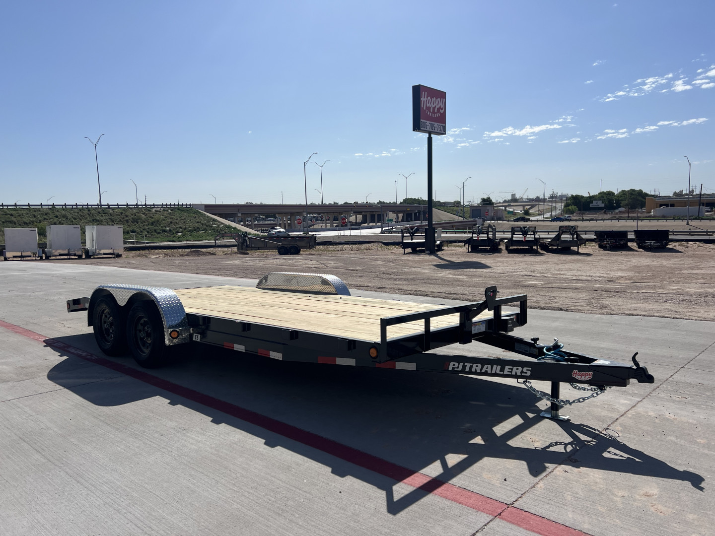 New 2026 PJ 83"x18' Channel Car Hauler – C5