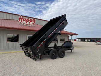 2026 PJ 83"x14' BP Tandem Axle Low Pro High Side Dump w/ 36" Sides - DM