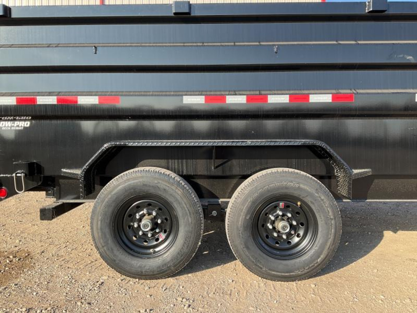 New 2026 PJ 83"x14' GN Tandem Axle Low Pro Telescopic Dump w/ 48" Sides – DT