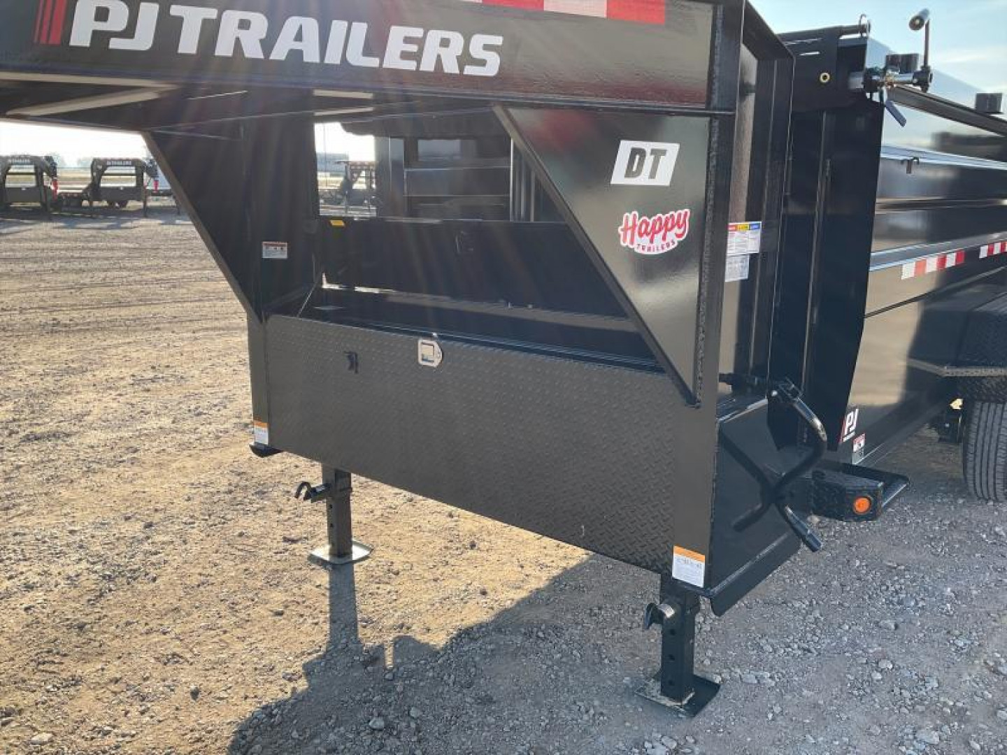 New 2026 PJ 83"x14' GN Tandem Axle Low Pro Telescopic Dump w/ 48" Sides – DT
