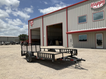 2025 X-On 77"x14' Single Axle Utility Trailer - U2