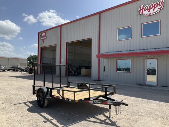 2025 X-On 77"x10' Single Axle Utility Trailer - U2