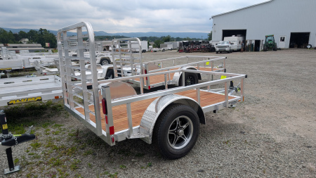 New 2026 Legend 5x8 Open Deluxe Aluminum Utility Trailer w/ Aluminum Wheels