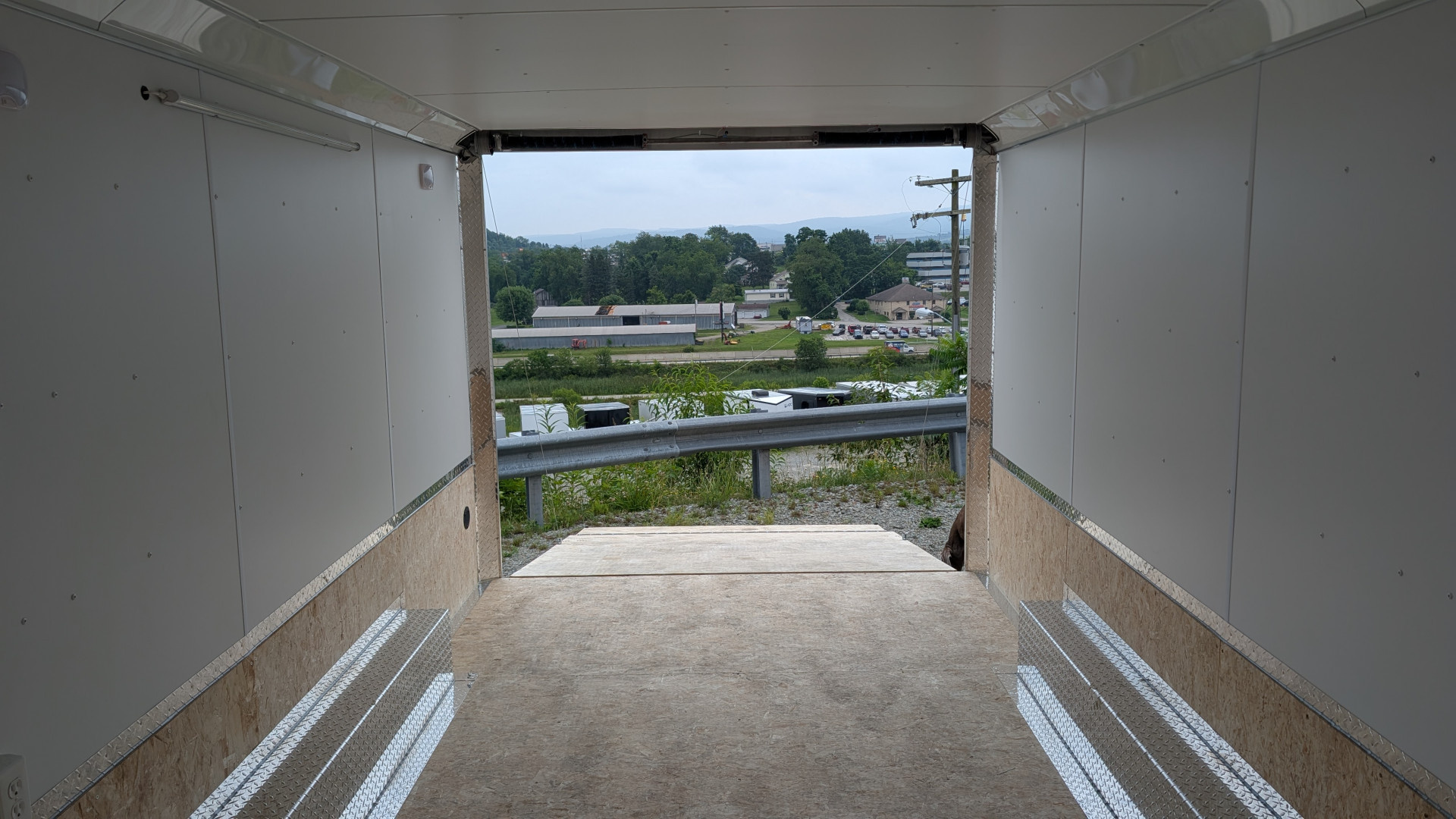 New 2026 Legend 8.5x18 Trail Master Flat Front Cargo Trailer w/ Ramp Door