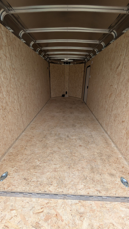 New 2026 Legend 7x16 + 3' Deluxe V-Nose Cargo Trailer w/ Ramp Door (PRICE DROP!!)