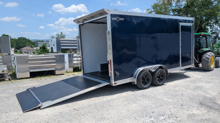 New 2026 Ideal Cargo 7.5 x 16 Evocore  Sport Zone  V-Nose Cargo Trailer w/ Ramp