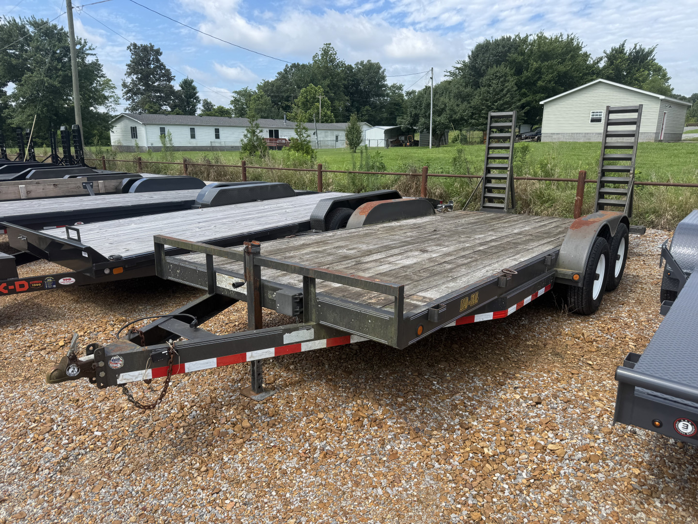Used 2005 Load Trail 83"X18' 10K Equipment Trailer
