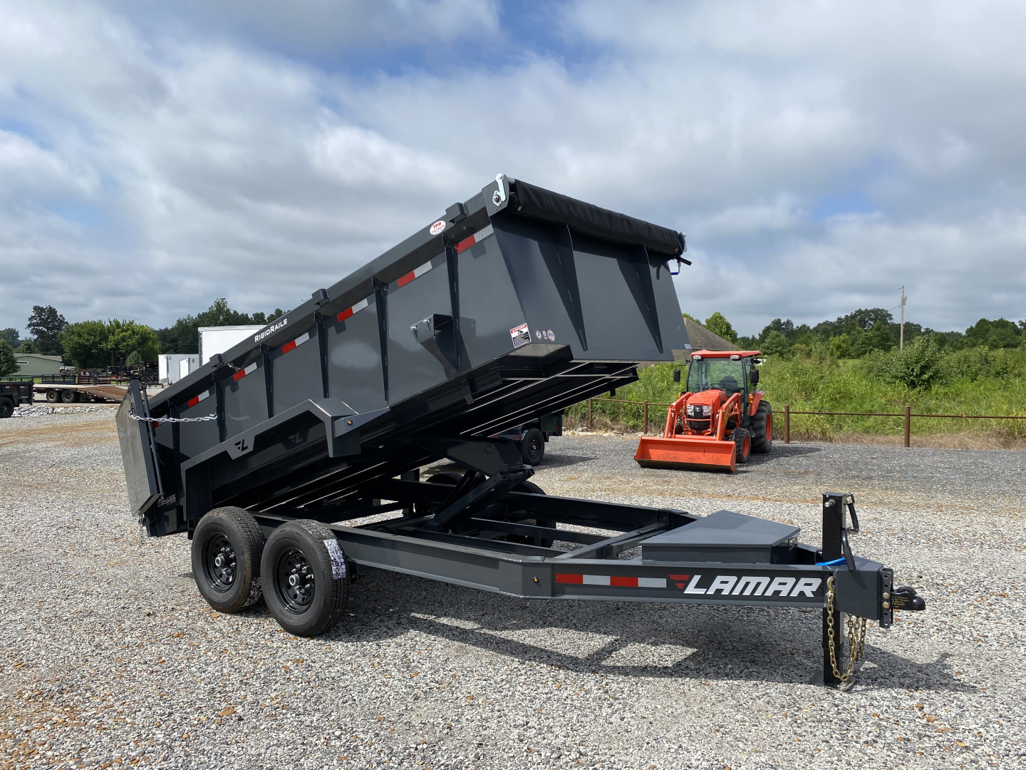 New 2026 Lamar Dump Trailer | 83" x 14' 14K GVWR