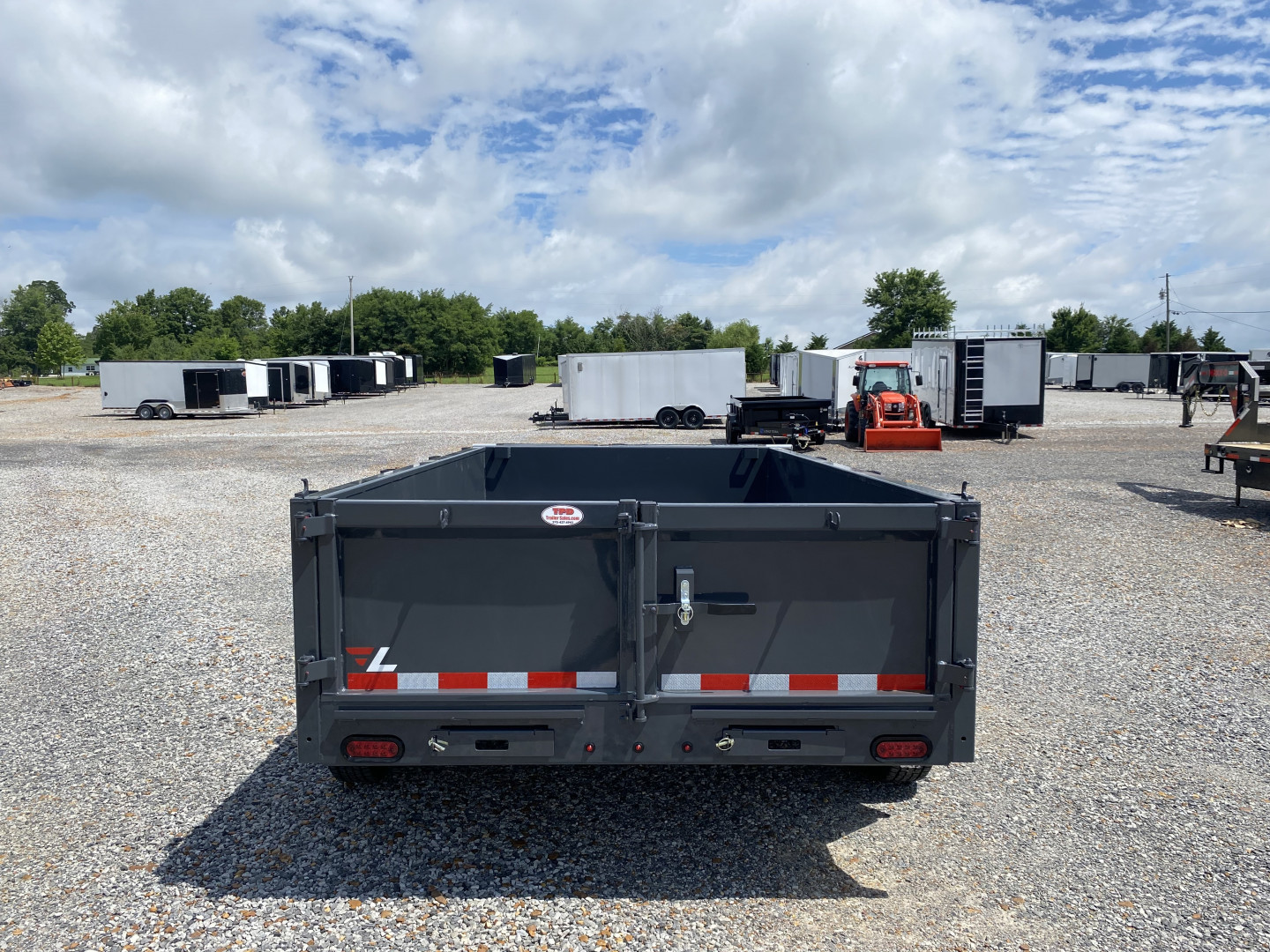 New 2026 Lamar 77"x12' 10k Dump Trailer