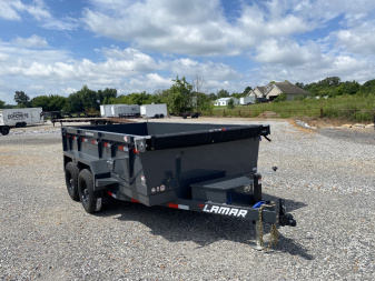 New 2026 Lamar 77"x12' 10k Dump Trailer