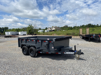 New 2026 Lamar 77"x12' 10k Dump Trailer