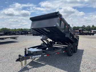 New 2026 Lamar 77"x12' 10k Dump Trailer