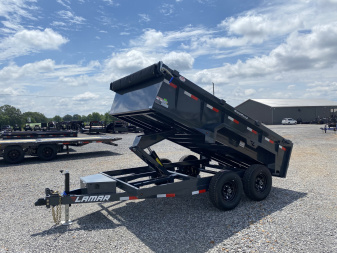 New 2026 Lamar 77"x12' 10k Dump Trailer
