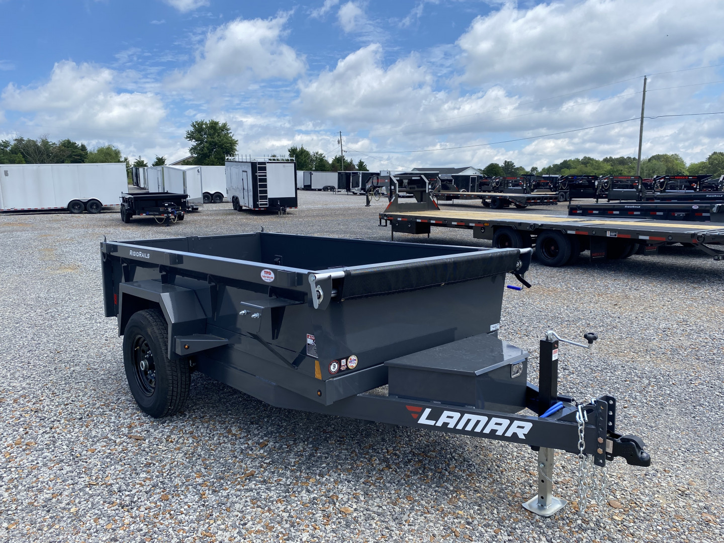New 2026 Lamar 60"x10' 7k Dump Trailer