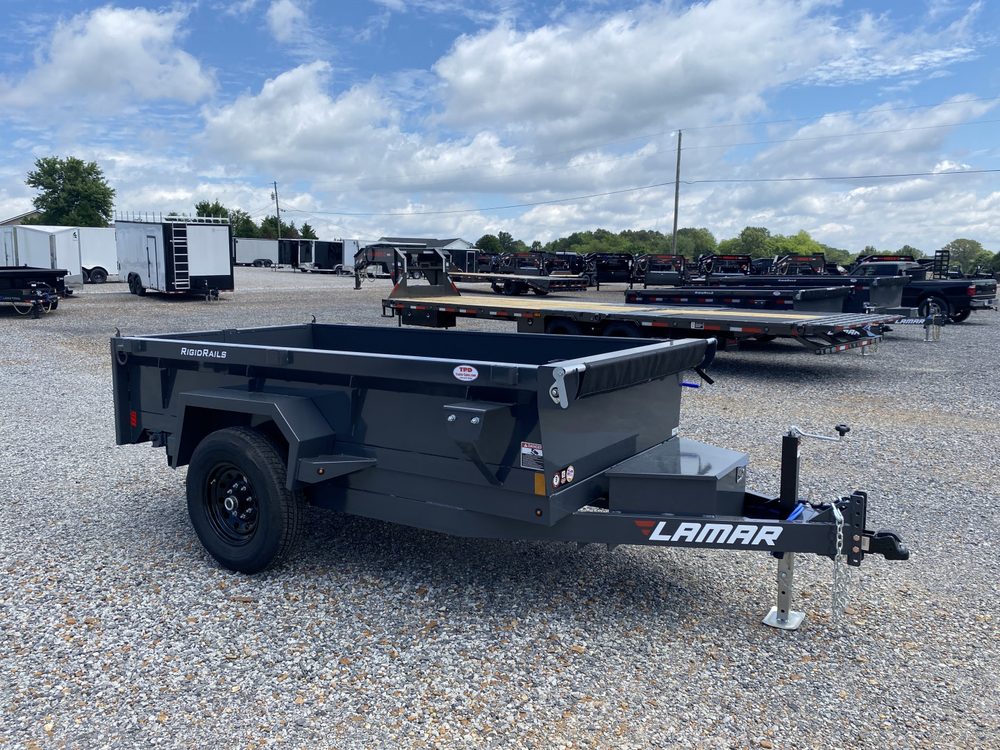 New 2026 Lamar 60"x10' 7k Dump Trailer
