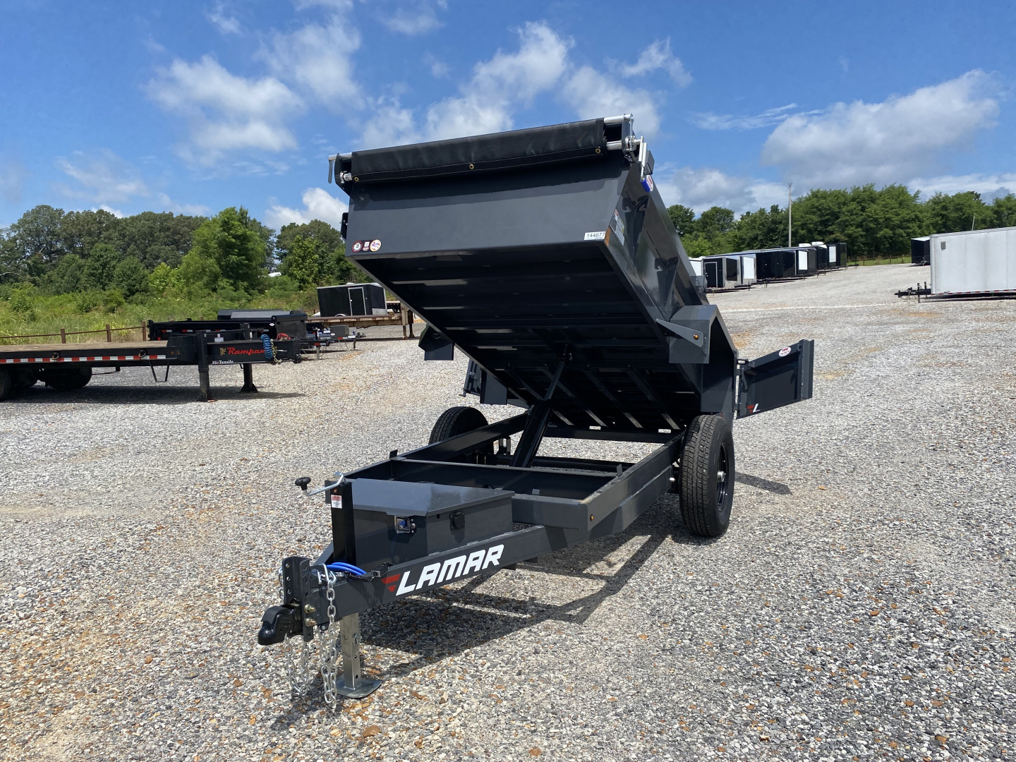 New 2026 Lamar 60"x10' 7k Dump Trailer