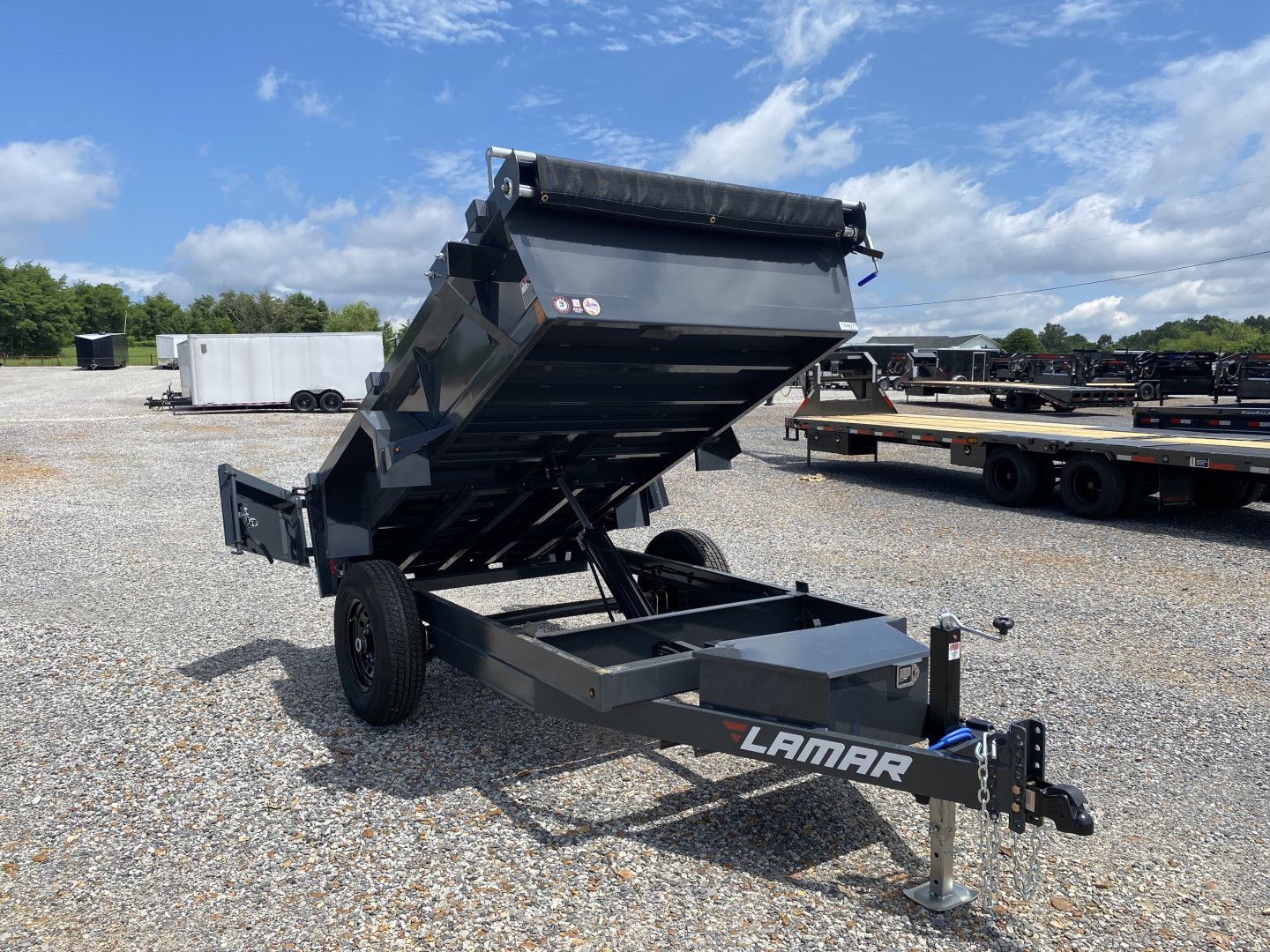 New 2026 Lamar 60"x10' 7k Dump Trailer