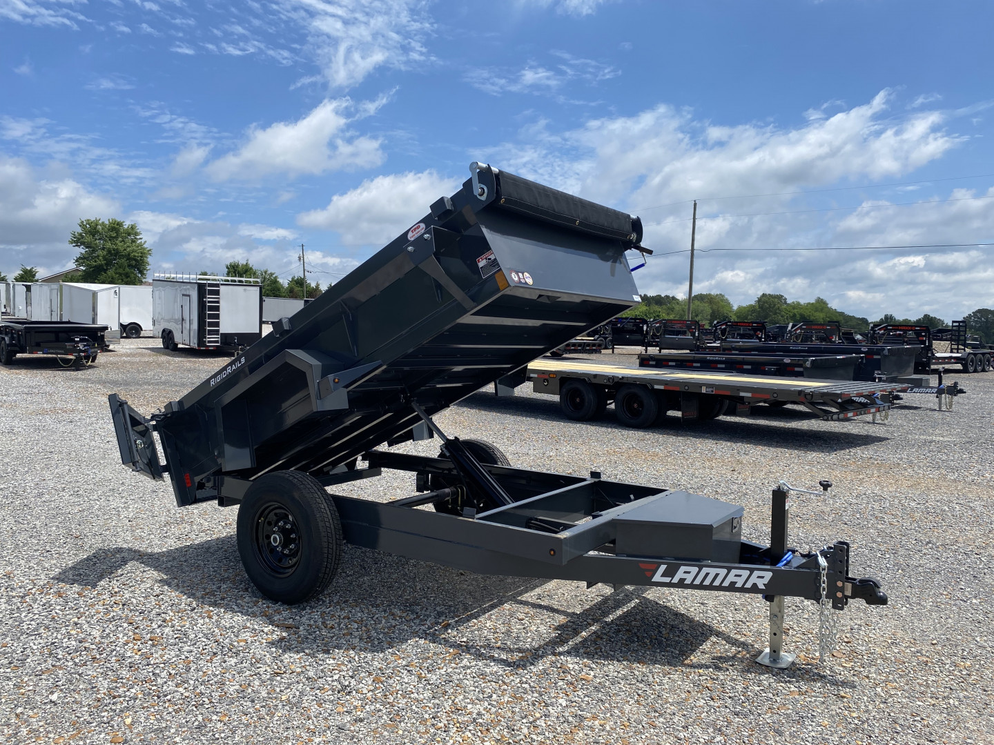 New 2026 Lamar 60"x10' 7k Dump Trailer