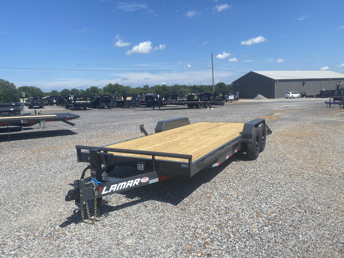 New 2026 Lamar 83" X 20' 14K Equipment Trailer