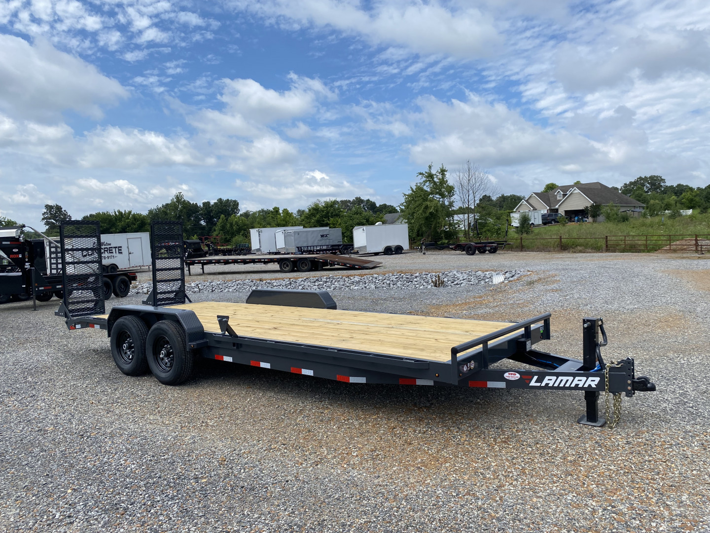 New 2026 Lamar 83"X22' 14K Equipment Trailer