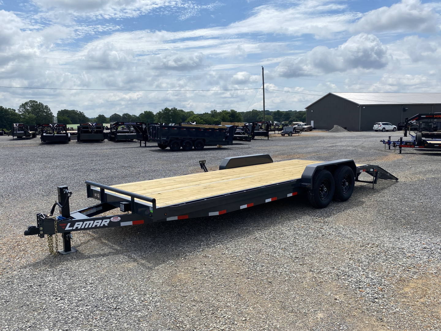 New 2026 Lamar 83"X22' 14K Equipment Trailer