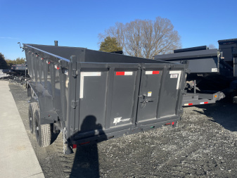 New 2026 Hillcrest Trailers dump Dump Trailer-7x16 -17.6 gvwr