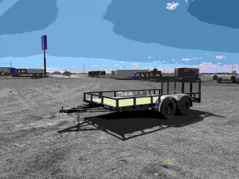New 2026 PJ 83"x14' Tandem Axle Utility Trailer - UL