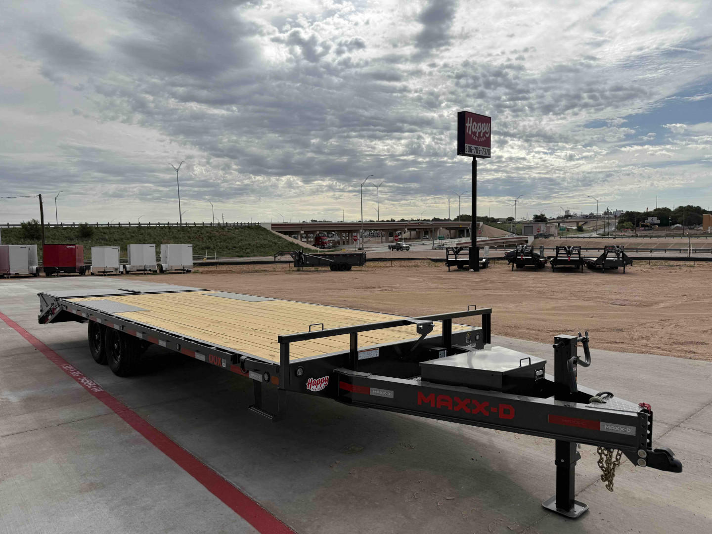 New 2026 MAXX-D 102”x24’ BP Deckover Flatbed – DOX