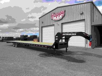 2026 PJ 102"x40' GN Low-Pro Flatbed w/ Singles - LX