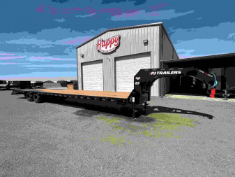 2026 PJ 102"x40' GN Low-Pro Flatbed w/ Duals - LD