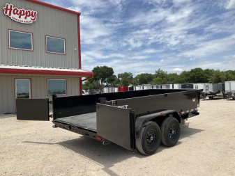 New 2026 PJ 83"x14' BP Tandem Axle Dump w/ 24" Sides – D7