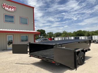 New 2026 PJ 83"x14' BP Tandem Axle Dump w/ 24" Sides – D7