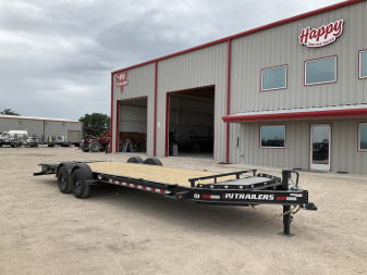 2026 PJ 83"x24' BP 8" I-Beam Equipment Trailer - EV
