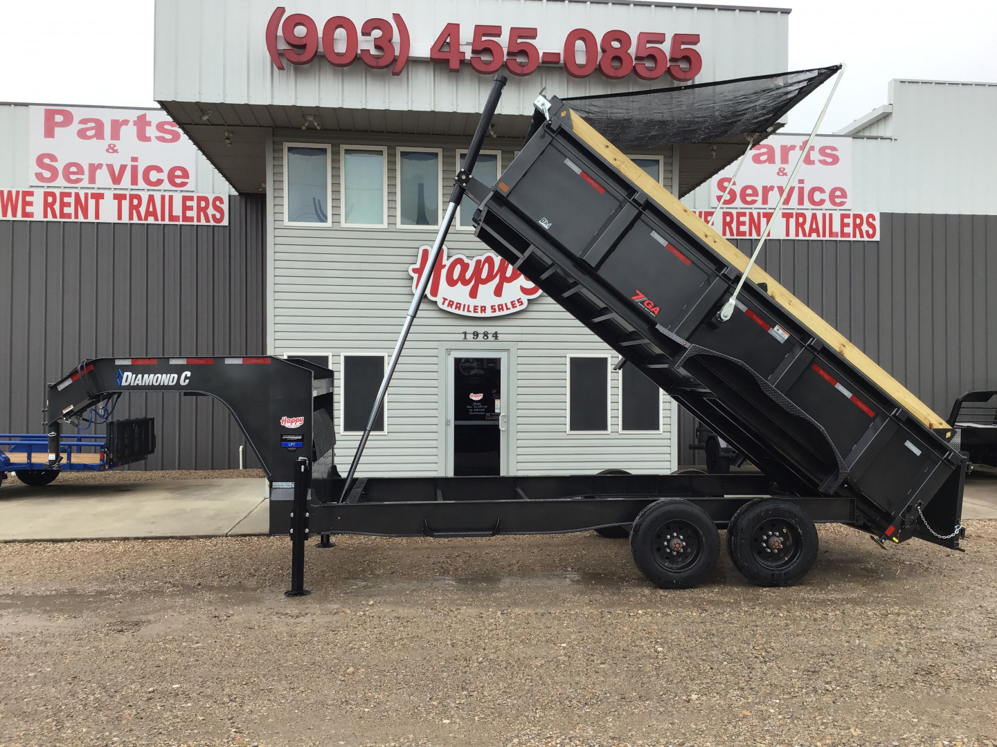 New 2025 Diamond C 82"x16' GN HD Low Profile Telescopic Dump w/ 32" Sides - LPT-GN210 Pacesetter Edition