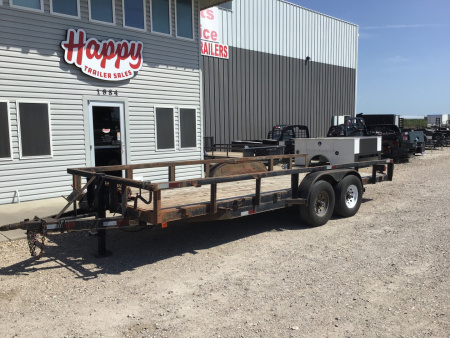 STRE 83"x20' BP Equipment Trailer