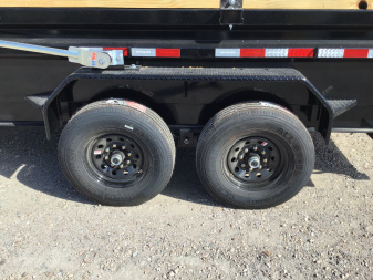 New 2026 PJ 83"x16' BP Tandem Axle Low Pro Dump w/ 24" Sides - DV