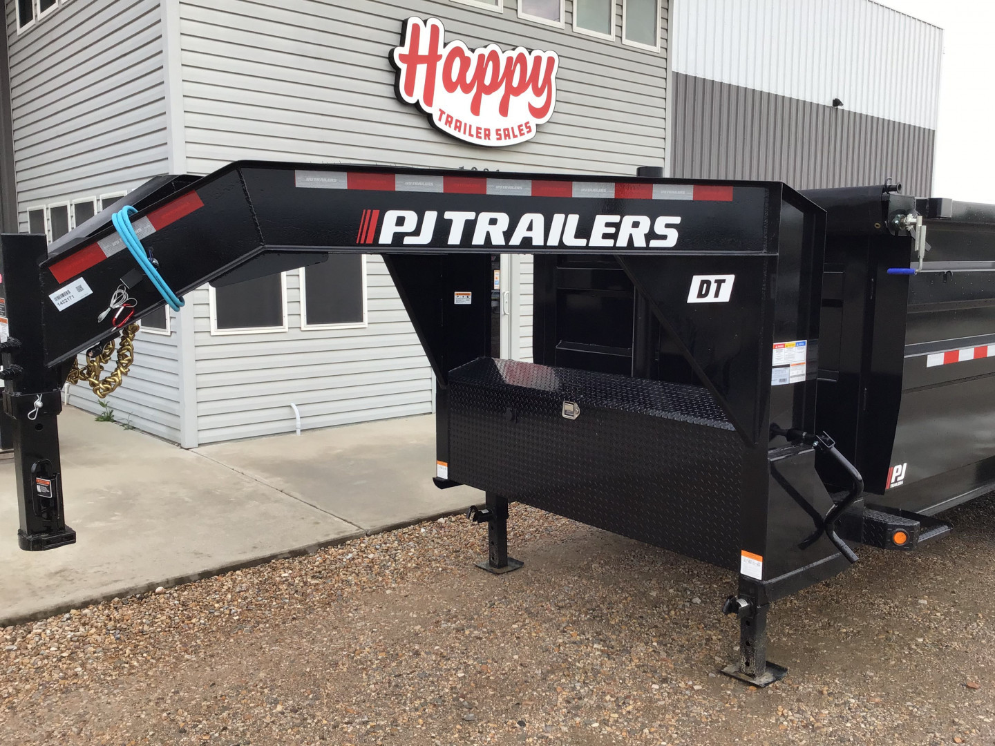 New 2026 PJ 83"x16' GN Tandem Axle Low Pro Telescopic Dump w/ 48" Sides – DT