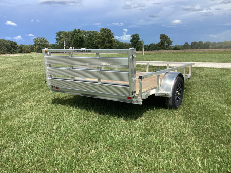 New 2025 H&H Trailers 76x10 Aluminum Utility Trailer, 3K