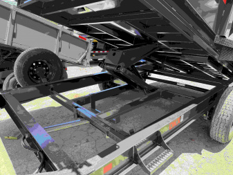 New 2026 MAXX-D DKB 14K 14' DUMP 18" SIDES 6" BBOARD SIDE Dump Trailer