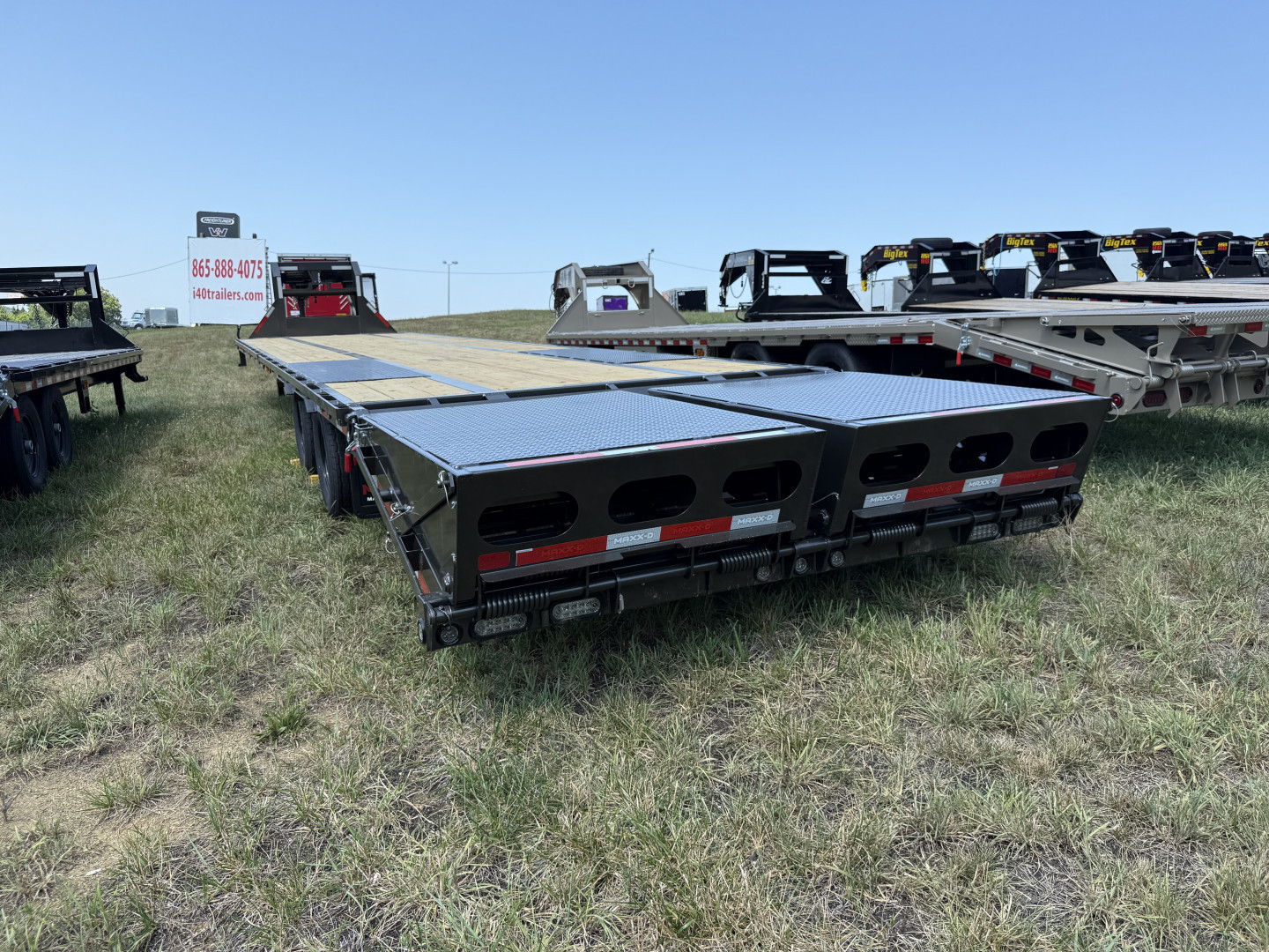 New 2025 MAXX-D LKX 25K 35+5 TORQUE TUBE Equipment Trailer