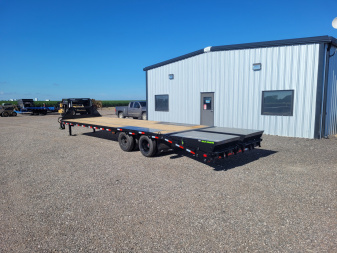 New 2025 Load Trail 102"x32' Gooseneck Low-Pro Deckover Trailer
